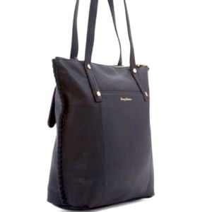 Tommy Bahama Lido Key Large Leather Tote Purse Shoulder Bag